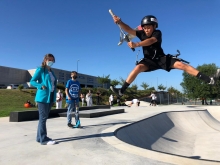 Lara Méndez amplía las instalaciones deportivas municipales con un nuevo skatepark para la práctica de modalidades urbanas Lara Méndez amplía las instalaciones deportivas municipales con un nuevo skatepark para la práctica de modalidades urbanas