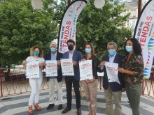 Lara Méndez anima a participar en la campaña “Quero que me entendas” para incentivar las compras en el comercio local