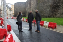 Arroxo: "el nuevo alumbrado de la Rolda mejorará la percepción visual de la Muralla" Arroxo: "el nuevo alumbrado de la Rolda mejorará la percepción visual de la Muralla"