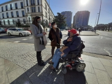 Lara Méndez avanza na consecución do Lugo Cota Cero con diferentes actuacións que mellorarán a accesiblidade na capital