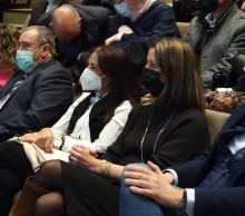 Lara Méndez asiste ao acto final da campaña de micromecenado “Minerais contra o Cancro” Lara Méndez asiste ao acto final da campaña de micromecenado “Minerais contra o Cancro”