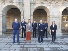 Lara Méndez preside a toma de posesión do Inspector da Xefatura da Policía Local como Intendente en prácticas Lara Méndez preside a toma de posesión do Inspector da Xefatura da Policía Local como Intendente en prácticas