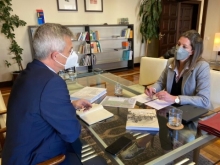 Lara Méndez aspira a financiar con 12 millones de euros de los Fondos Europeos la creación del Museo da Romanización en San Fernando