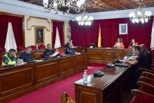 Lara Méndez copreside a Xunta Local de Seguridade con motivo da celebración das festas patronais do San Froilán 2022