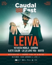 El Caudal Fest Lugo 2023 suma a Leiva como nuevo cabeza de cartel para su quinta edición