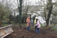 Lara Méndez supervisa las obras del primer coliving artístico municipal de España, que potenciará el talento y la industria cultural
