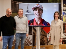 Lara Méndez convida á cidadanía á recepción a Jorge Prado, que virá a Lugo a correr no Campionato Nacional no circuíto municipal 