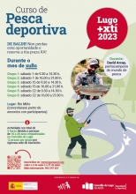 La concellería de Xuventude oferta 72 plazas para un curso de pesca deportiva impartido por el pentacampeón del mundo David Arcay