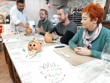 Maite Ferreiro y Rubén Arroxo inauguran el XVIII concurso de tapas de Lugo, organizado por la APEHL con la colaboración del área de turismo