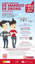 Juventud promueve un curso práctico de manejo de drones gratuito para la juventud lucense dentro de la programación del +XTi
