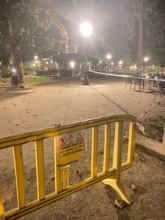 O Concello de Lugo pecha os parques da cidade debido a unha alerta amarela por ventos de ata 80 km/hora