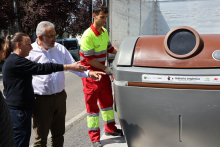 El contenedor marrón entra hoy en funcionamiento con una alta demanda de participación del vecindario El contenedor marrón entra hoy en funcionamiento con una alta demanda de participación del vecindario