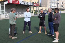 El Ejecutivo de Paula Alvarellos renovará el césped artificial de A Polvoreira este verano El Ejecutivo de Paula Alvarellos renovará el césped artificial de A Polvoreira este verano