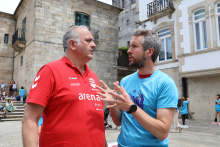 Rubén Arroxo y Cristina López asistieron al BIOVÓLEI 2024