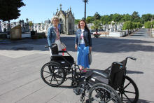 Cristina López: "o Cemiterio Municipal conta con distintas opcións de accesibilidade para as persoas con mobilidade reducida" Cristina López: "o Cemiterio Municipal conta con distintas opcións de accesibilidade para as persoas con mobilidade reducida"