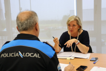 La Policía Local realizó en el primer semestre del año cerca de 450 intervenciones de ayuda ciudadana, frente a las 600 realizadas en todo el 2023
