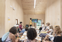 Éxito de participación en la primera actividad del Coliving Artístico Municipal impulsado por el Ejecutivo de Paula Alvarellos