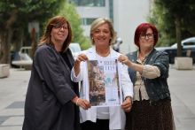 Paula Alvarellos destacou a importancia dos colectivos veciñais na presentación das festas de Recatelo