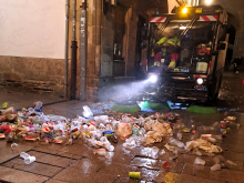 El dispositivo de limpieza impulsado por el Ejecutivo de Paula Alvarellos recoge más de 1.115 toneladas de residuos durante el San Froilán 2024