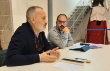 Alexandre Penas asiste a la presentación del libro "Liberdade para o galego"