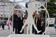 Maite Ferreiro inaugura a nova exposición “Leonardo da Vinci. Arte en la calle. Observa, cuestiona, experimenta” Maite Ferreiro inaugura a nova exposición “Leonardo da Vinci. Arte en la calle. Observa, cuestiona, experimenta”