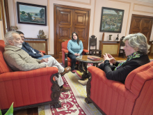 A alcaldesa recibe á directiva do Colexio de Enxeñeiros Técnicos Industriais de Lugo para abordar posibles vías de colaboración