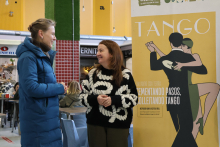 O Mercado Municipal acolle a actividade “Bailando coa Terra: Sementando Pasos, Colleitando Tango” dentro do programa Hortos Saudables