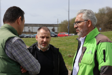 O servizo de Parques e Xardíns mantén periodicamente máis de 1,4 millóns de metros cadrados de zonas verdes na cidade