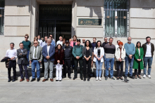 A confirmación dunha morte o pasado día 31 como crime machista concentra á Corporación municipal nun novo acto de repulsa ante a violencia de xénero