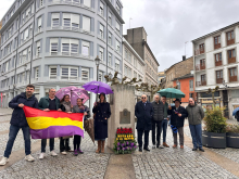 O Concello de Lugo lembra os valores da II República no seu 94 aniversario cun acto de homenaxe e compromiso democrático