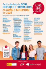 A Área de Xuventude presenta dez novas propostas do +XTi para un verán activo, creativo e saudable para a mocidade lucense