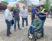 La Tenencia de Alcaldía colabora con el Colegio de Arquitectos Técnicos de Lugo en un análisis de la accesibilidad en las instalaciones municipales
