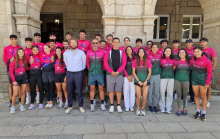 Jorge Bustos recibe al equipo nacional mexicano de triatlón, que elige la ciudad como base de entrenamiento para competiciones internacionales Jorge Bustos recibe al equipo nacional mexicano de triatlón, que elige la ciudad como base de entrenamiento para competiciones internacionales