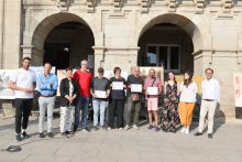 El área de Cultura del Concello entrega los premios del 25º Certamen de Pintura Rápida Ciudad de Lugo