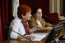 Maite Ferreiro preside unha nova xuntanza da Comisión de festas, que aprobou as propostas de Pregoeira e Oferente a Rosalía