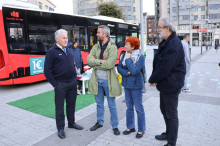 Rubén Arroxo anuncia un nuevo récord de usuarios en el autobús urbano en noviembre, que por primera vez supera los 200.000 usuarios
