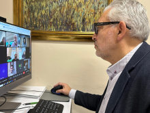 Miguel Fernández logra el apoyo unánime del Patronato del Pazo de Feiras para que el complejo opte a ser sede de la Agencia Estatal de Salud Pública Miguel Fernández logra el apoyo unánime del Patronato del Pazo de Feiras para que el complejo opte a ser sede de la Agencia Estatal de Salud Pública