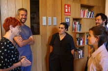 Maite Ferreiro anuncia una nueva convocatoria de las Residencias Paraíso en las instalaciones del Vello Cárcere Maite Ferreiro anuncia una nueva convocatoria de las Residencias Paraíso en las instalaciones del Vello Cárcere