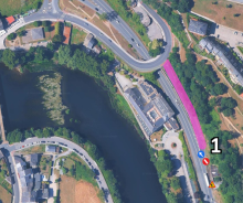 O Concello de Lugo realizará traballos de limpeza na Volta da Viña e activará un dispositivo de tráfico na zona