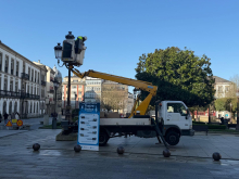 A Tenencia de Alcaldía impulsa novas actuacións de mantemento para mellorar a imaxe do alumeado público