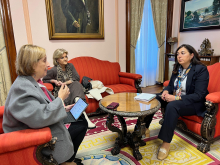 A alcaldesa de Lugo traballa para consolidar o concello como un lugar de referencia en calidade de vida, lonxevidade saudable e oportunidades para as persoas maiores